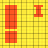 i red and yellow flag