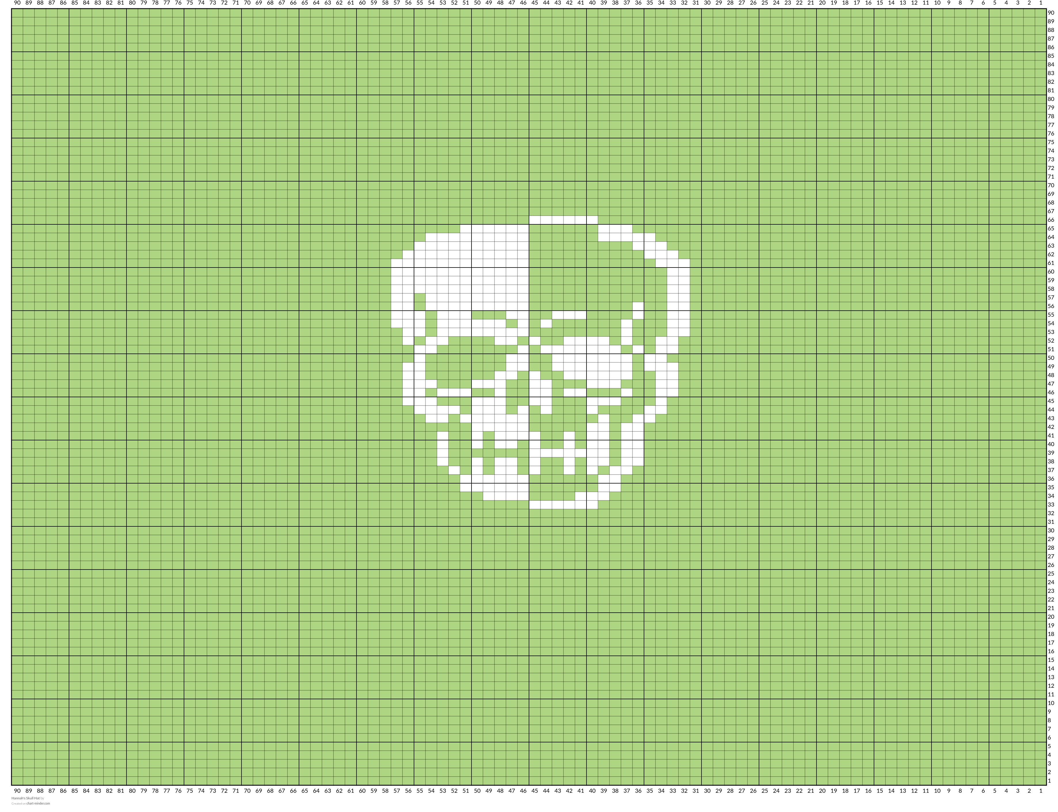 Hannah's Skull Hat