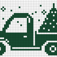 Copy of Copy of Copy of Copy of Christmas Stocking (Truck)