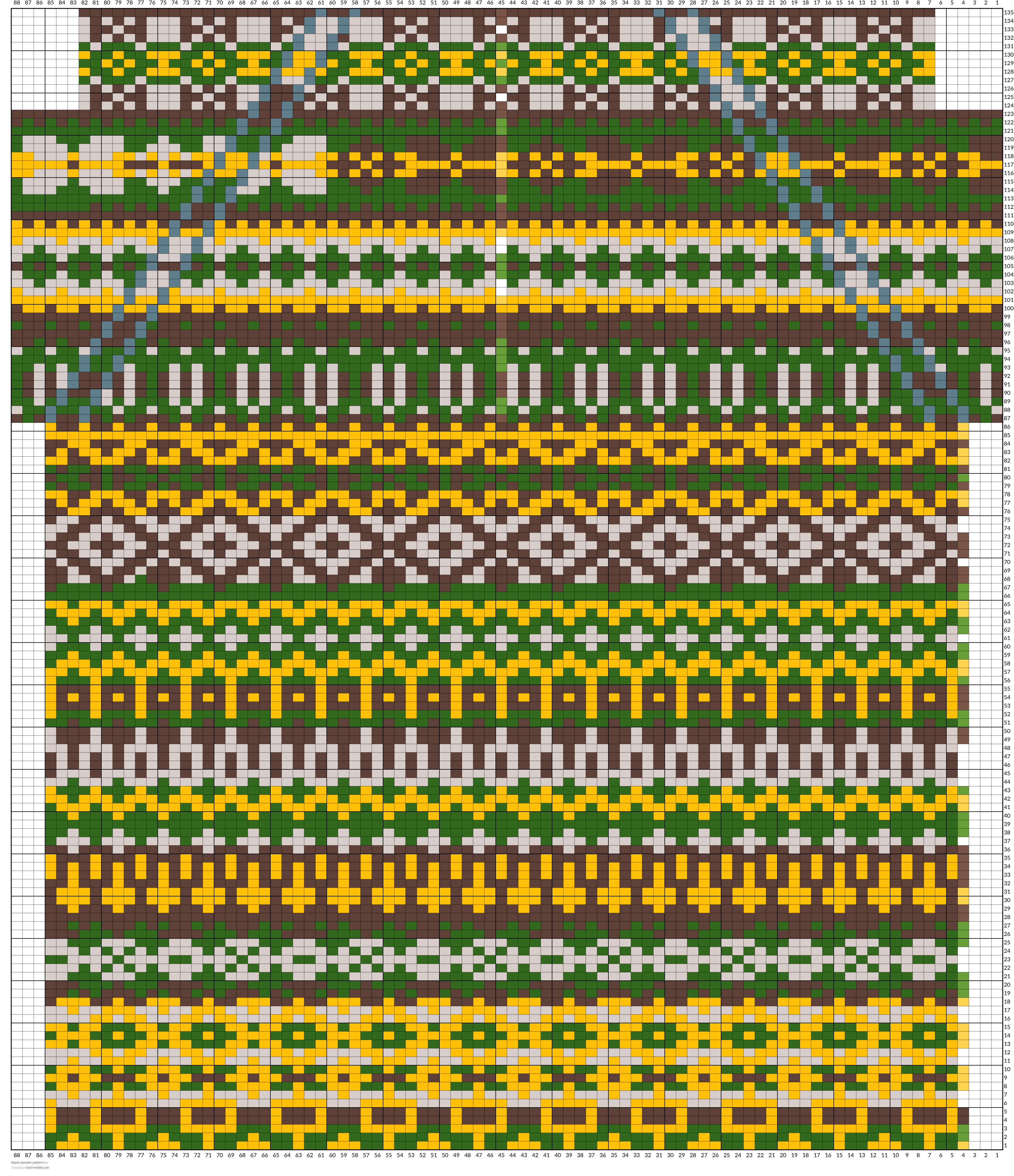 blank sweater pattern