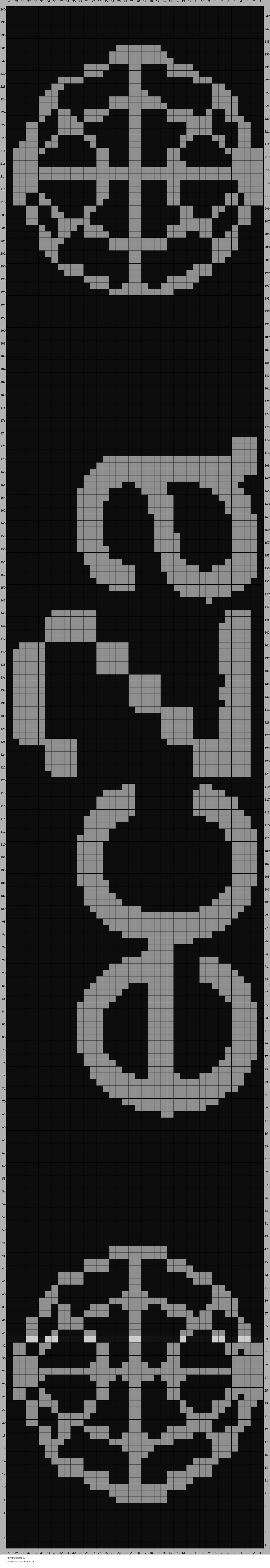 Knitting chart