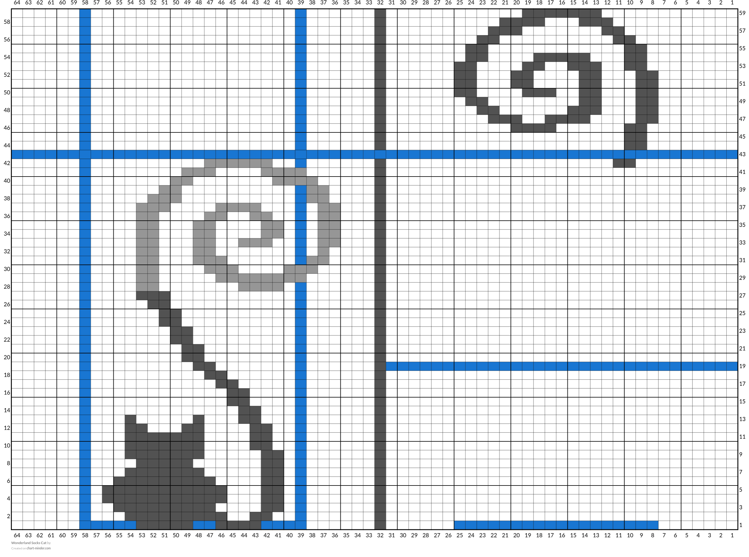 Wonderland Socks Cat