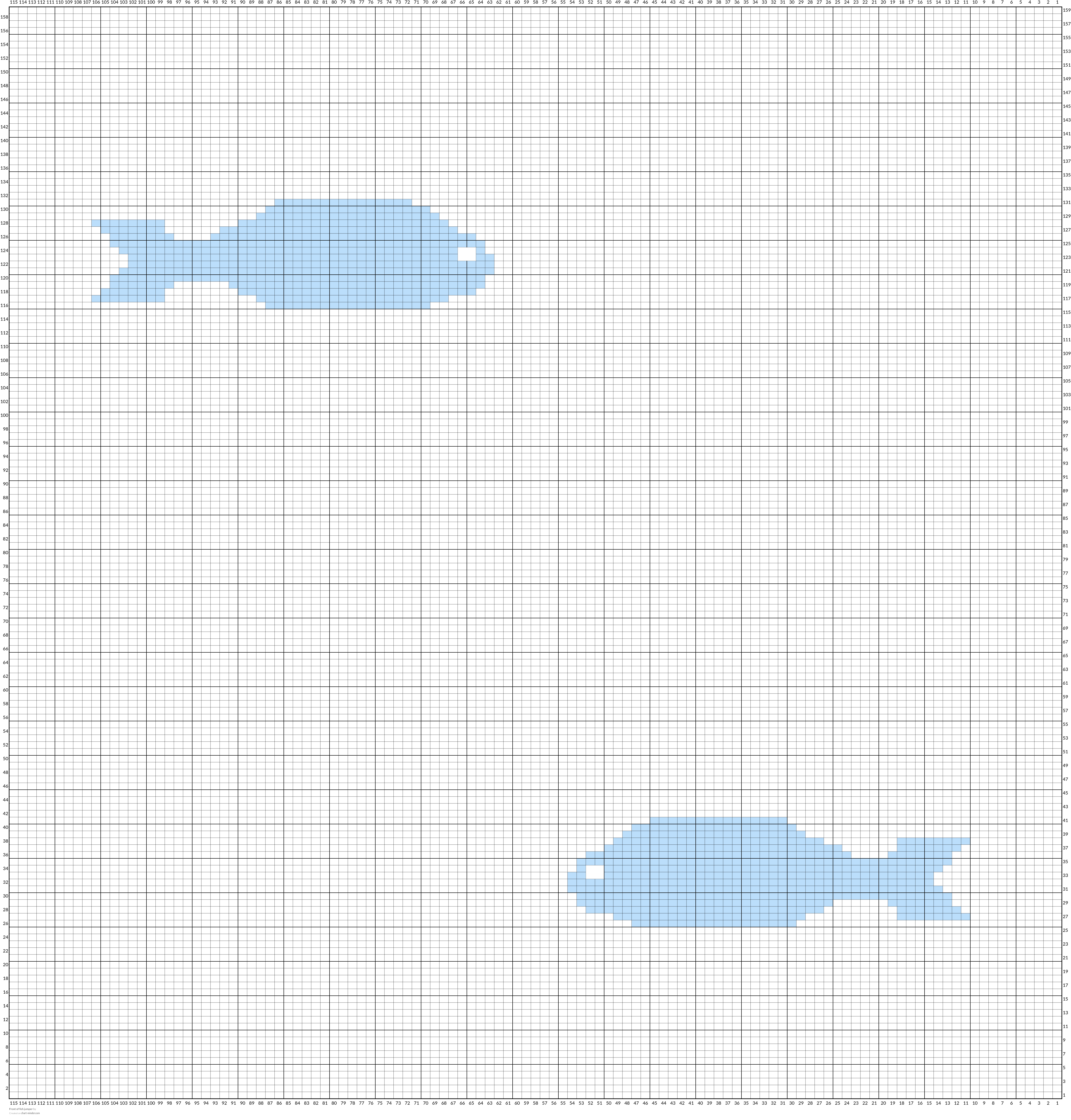Front of fish jumper