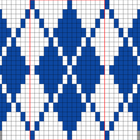 Argyle front/back