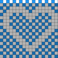 Heart on Palmside start row 19(?)