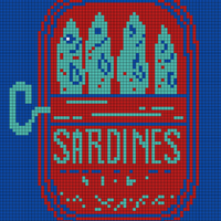 Sardines in a can