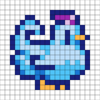 blue chicken