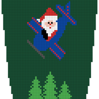 Santa in Plane