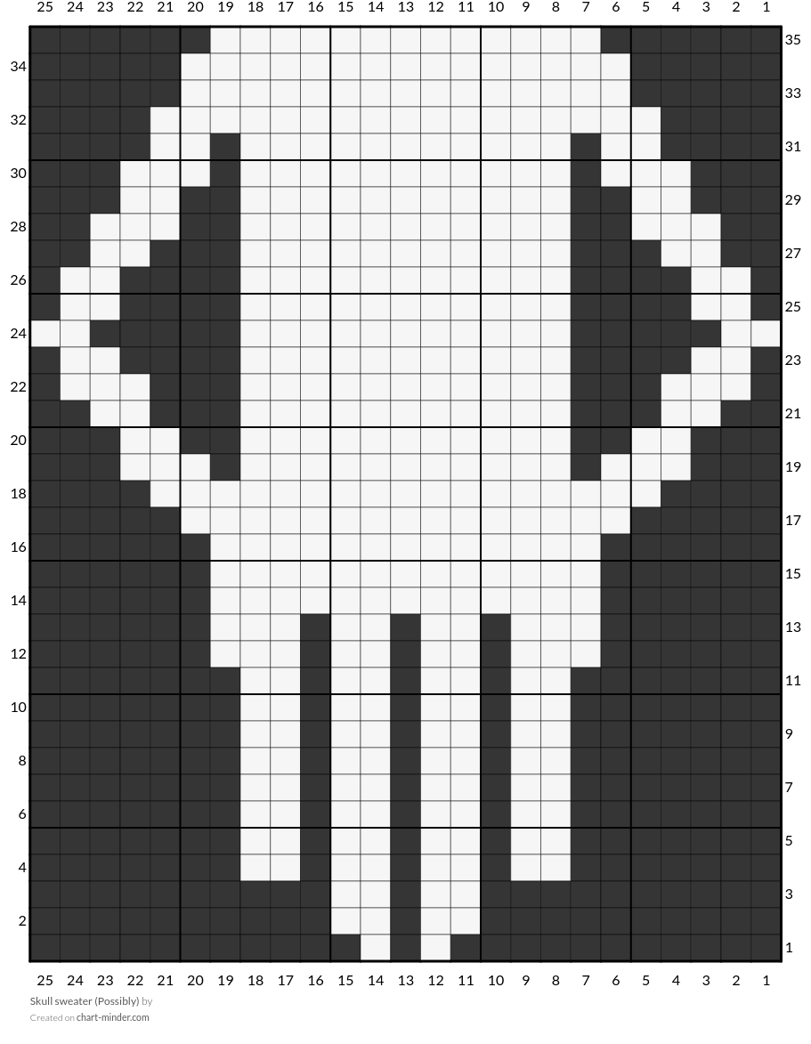 Skull sweater (Possibly)