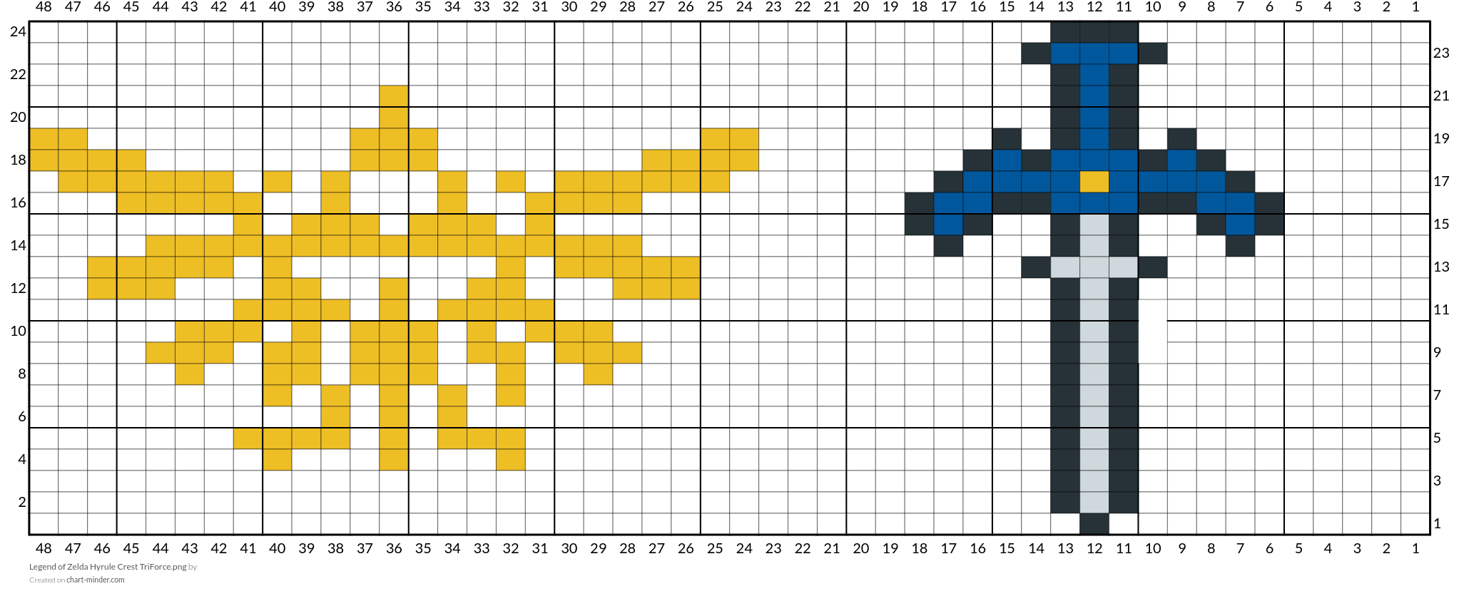 Legend of Zelda Hyrule Crest TriForce.png