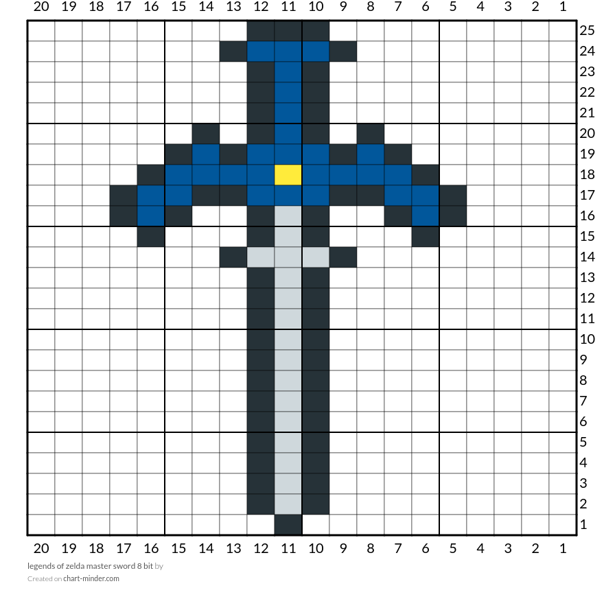legends of zelda master sword 8 bit