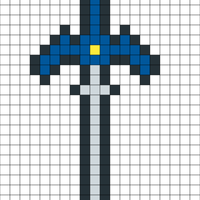 legends of zelda master sword 8 bit
