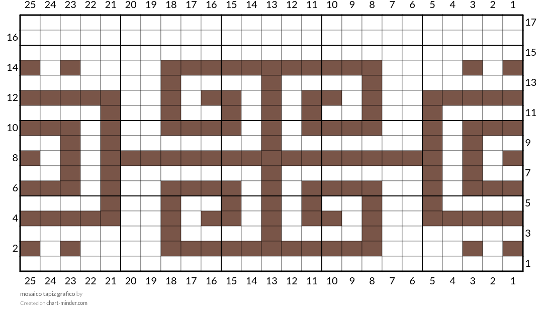 mosaico tapiz grafico