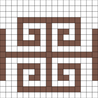 mosaico tapiz grafico