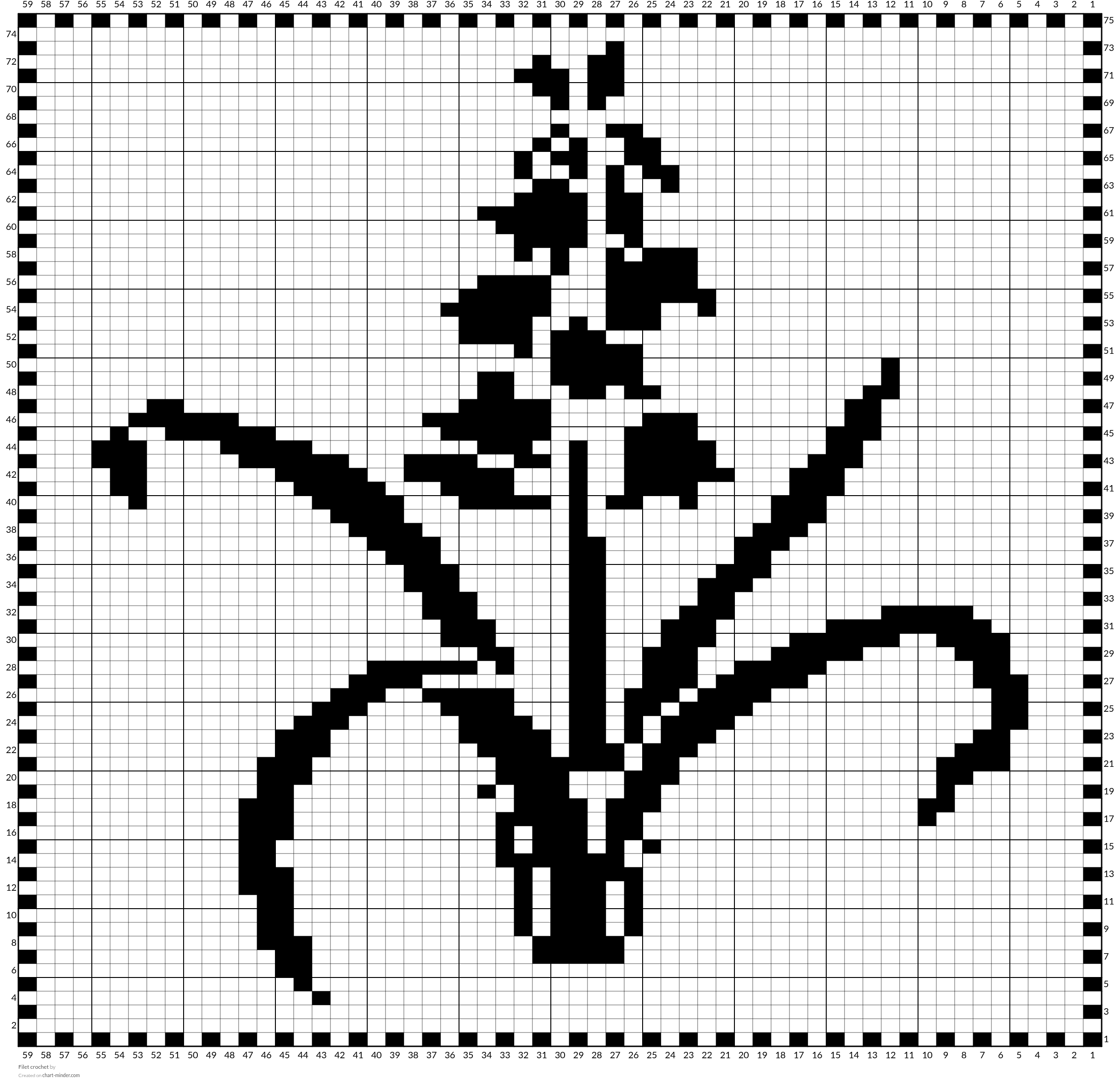 Filet crochet