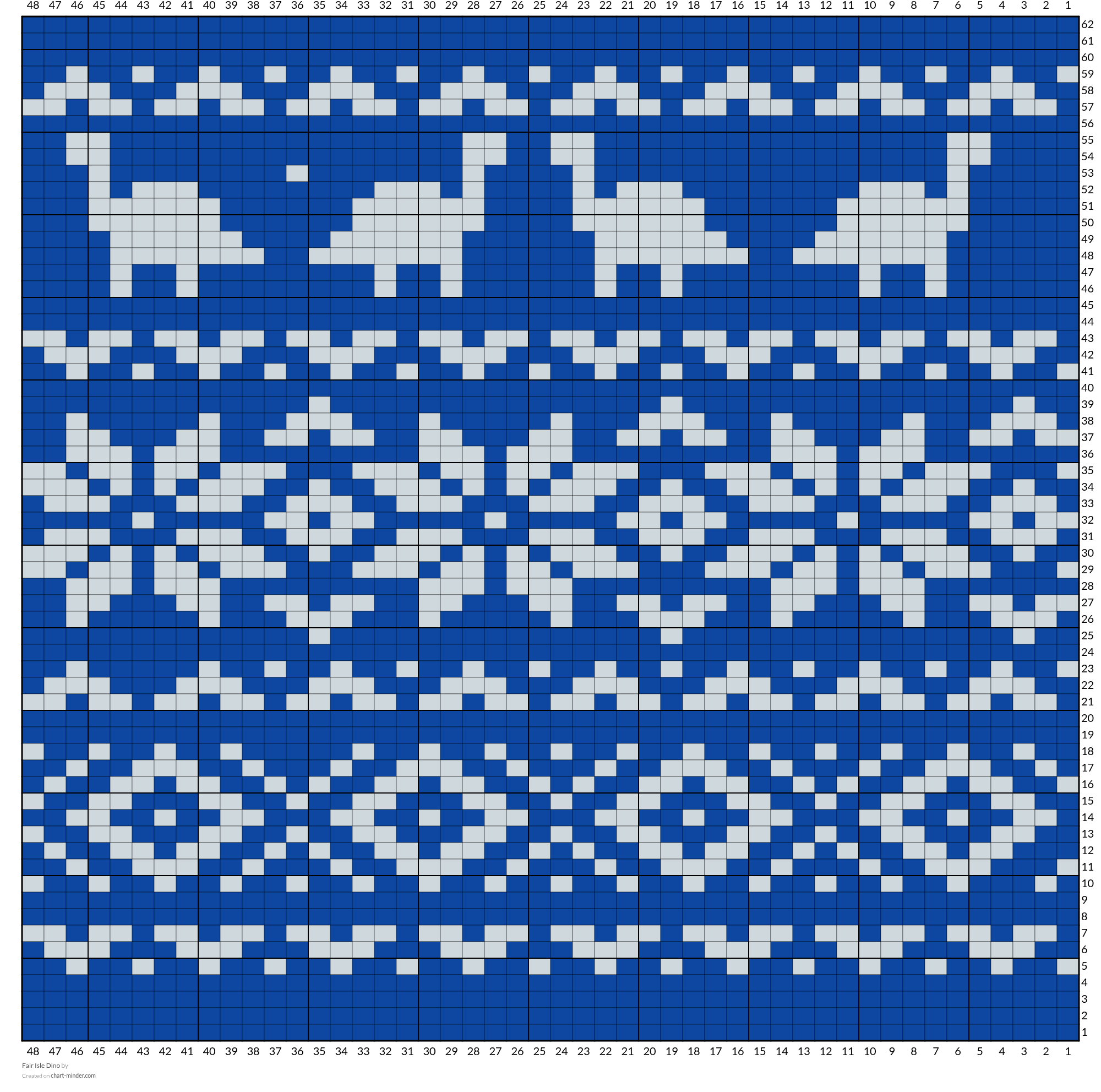 Fair Isle Dino