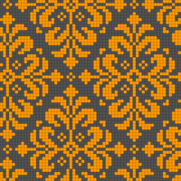quilt square yellow
