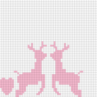 Copy of Fair Isle Blanket Reindeer 72 - 143