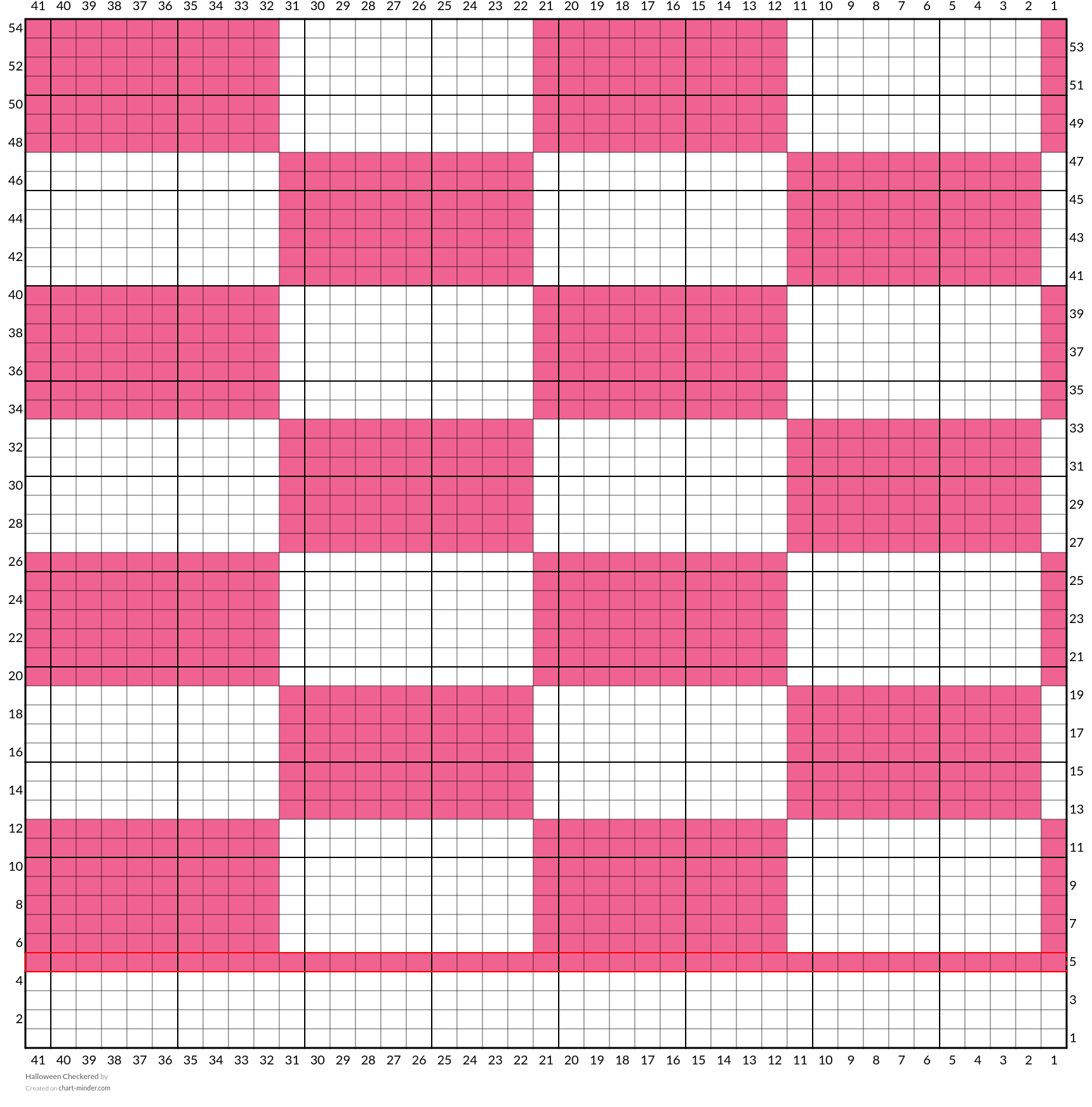 Halloween Checkered