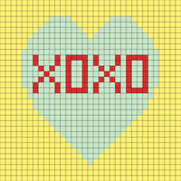 XOXO Candy Heart