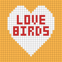 Love Birds Candy Heart