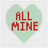 All Mine Candy Heart