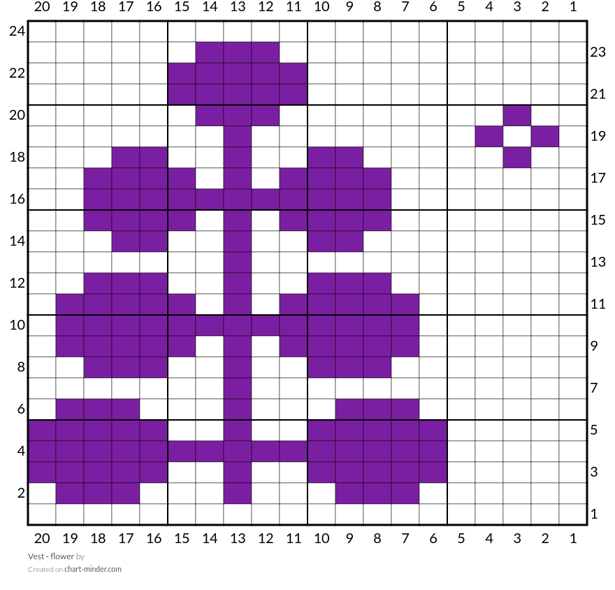 Vest - flower