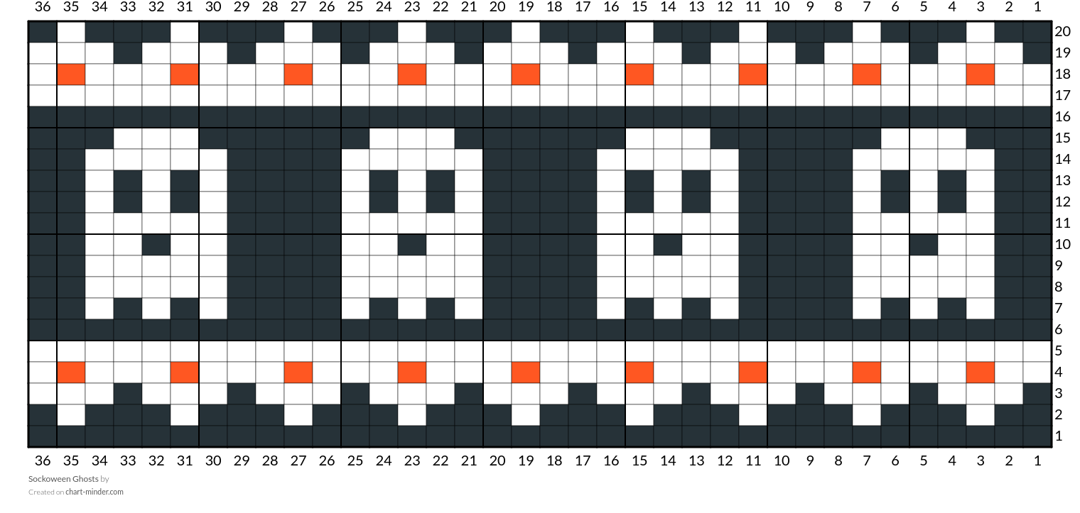 Sockoween Ghosts