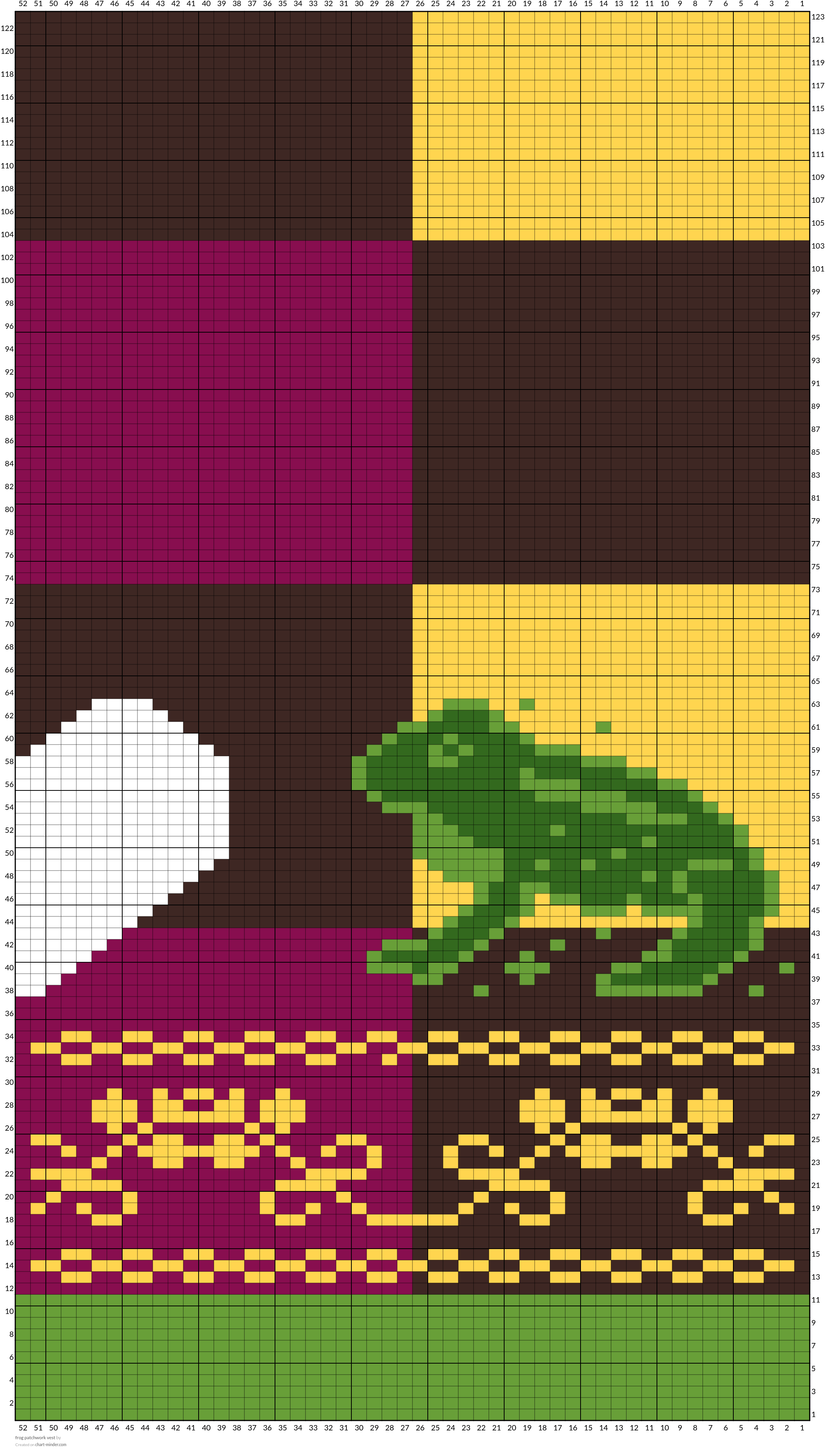 frog patchwork vest