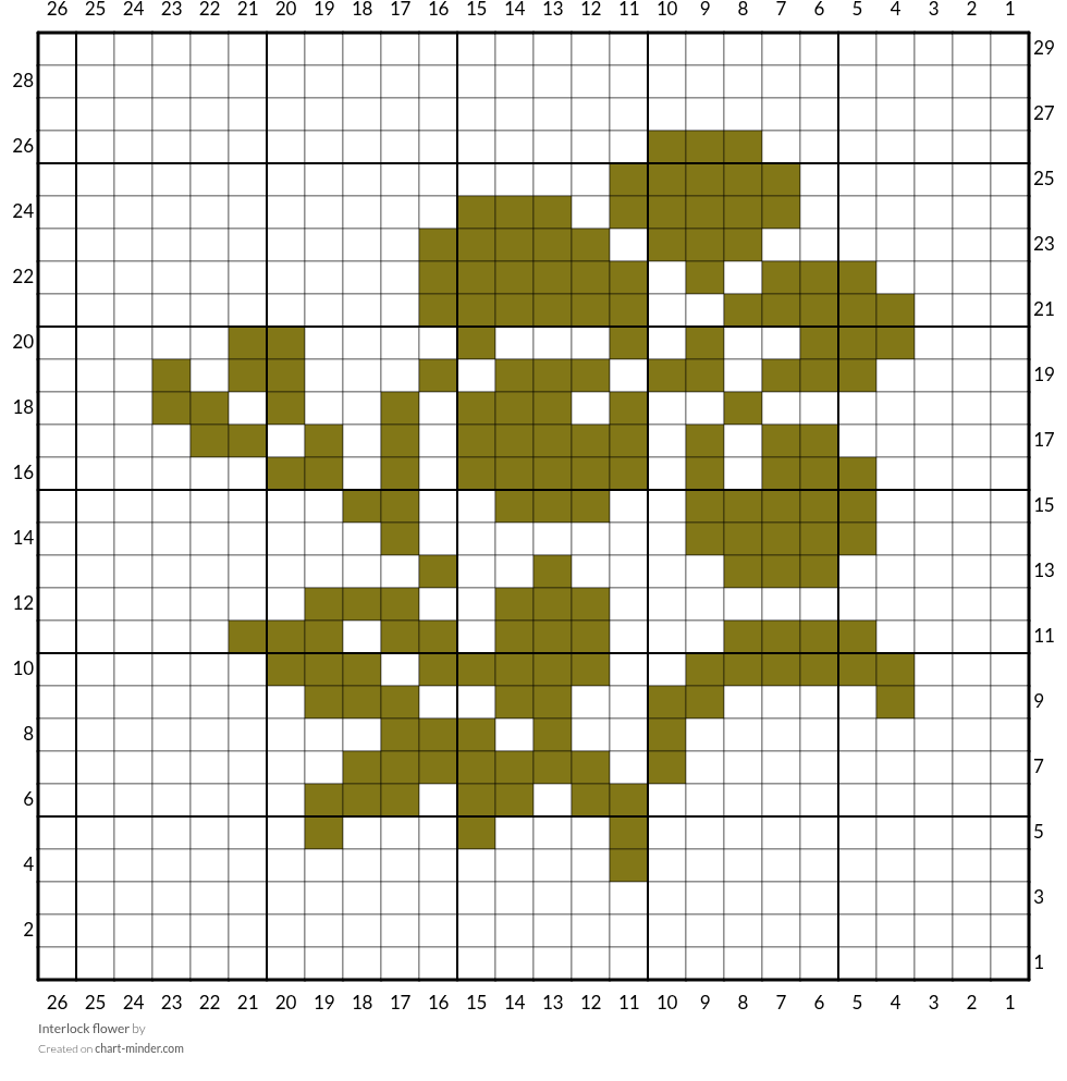 Interlock flower