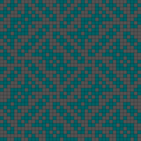 quilt square teal