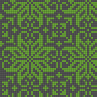 quilt square green