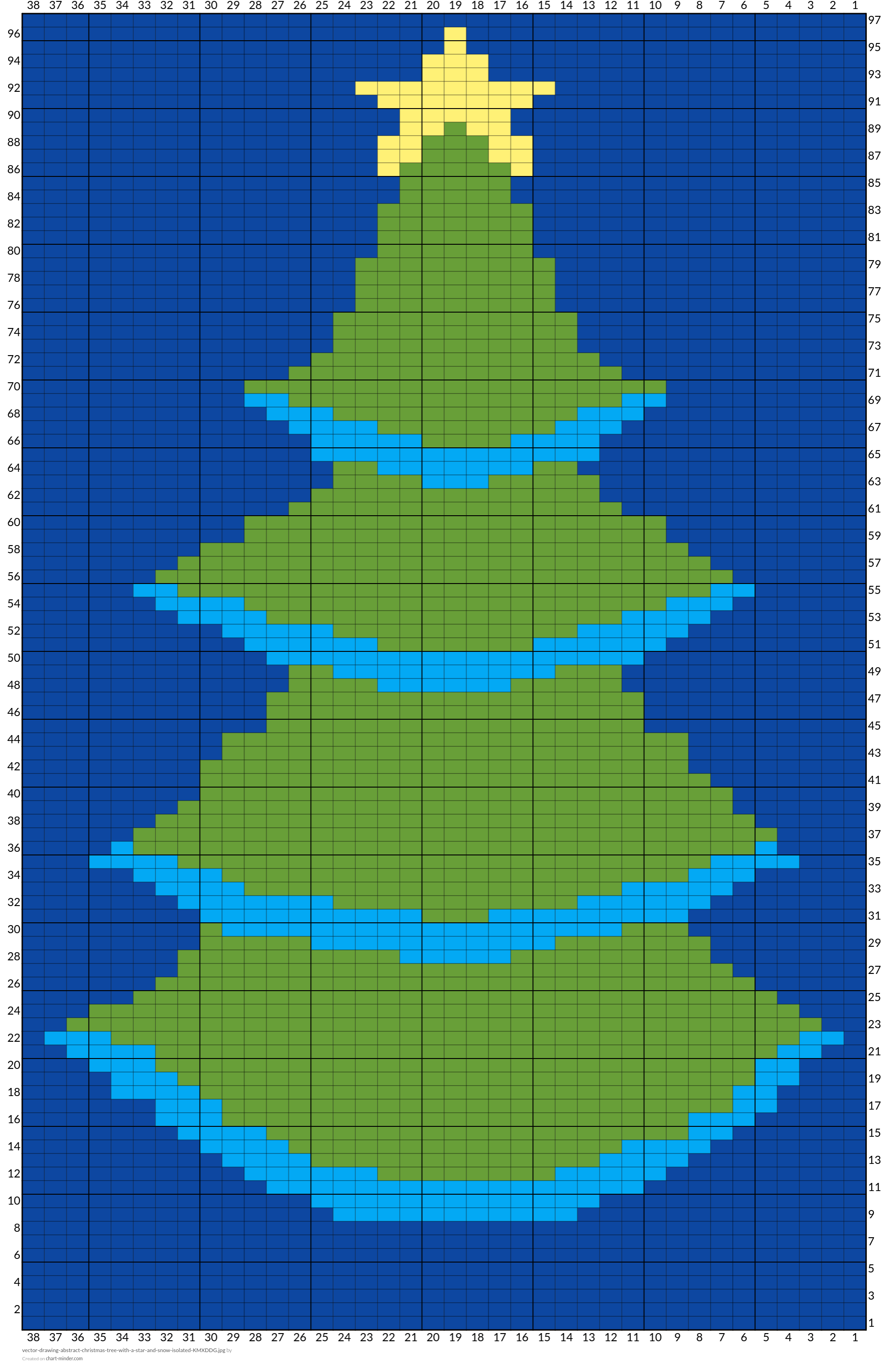 vector-drawing-abstract-christmas-tree-with-a-star-and-snow-isolated-KMXDDG.jpg