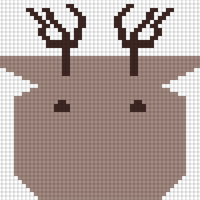 Crochet rudolph