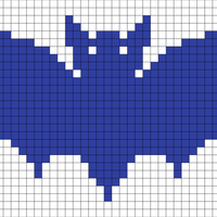 Bat wrap filet-crochet-patterns.com