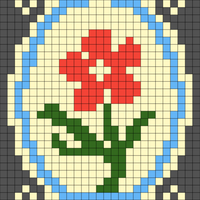 Copy of Copy of Copy of Copy of Copy of Copy of Tile 11.0: Flower tile