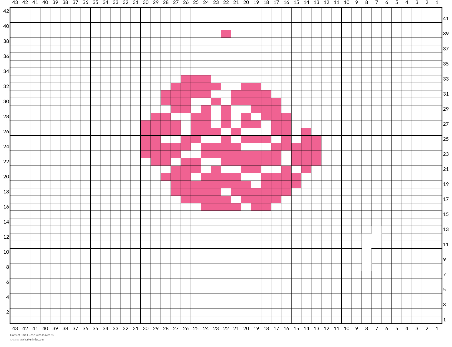 Copy of Small Rose with leaves