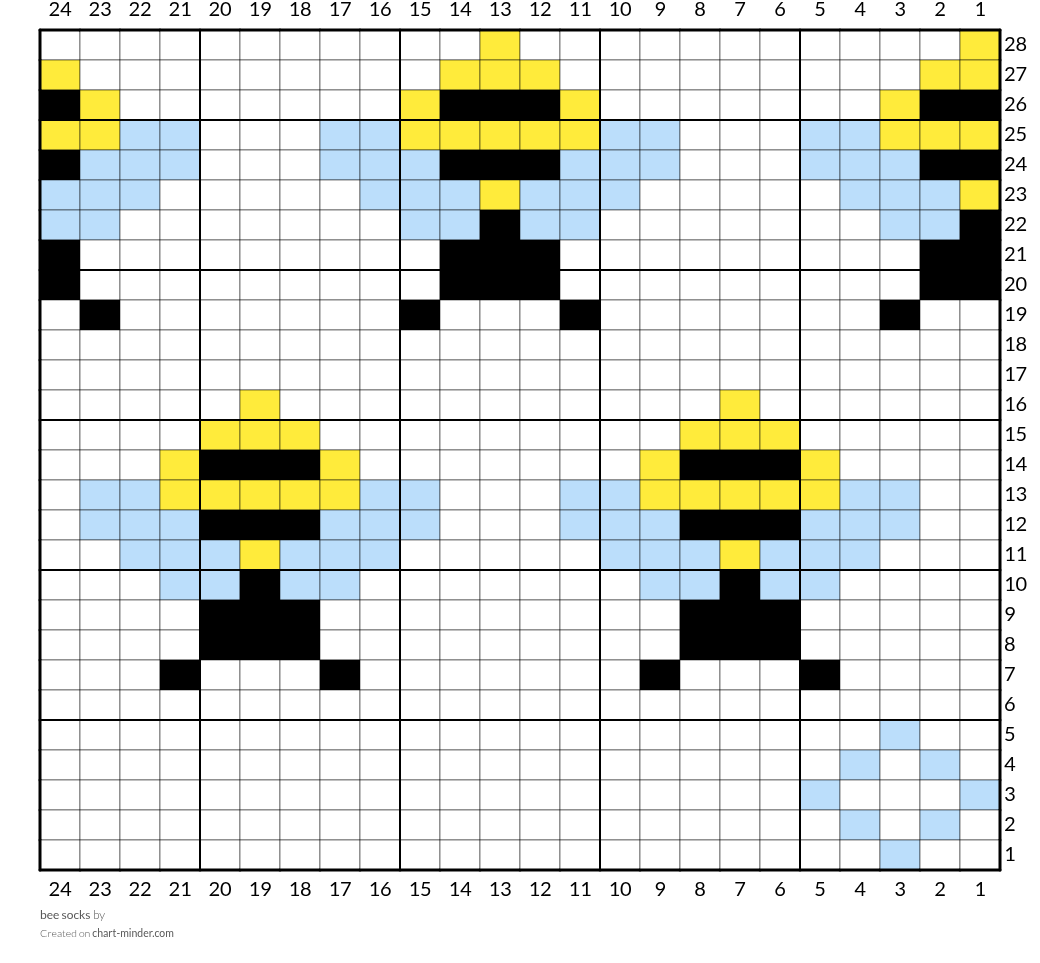 bee socks
