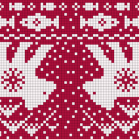 Christmas Stocking - Bear Motif