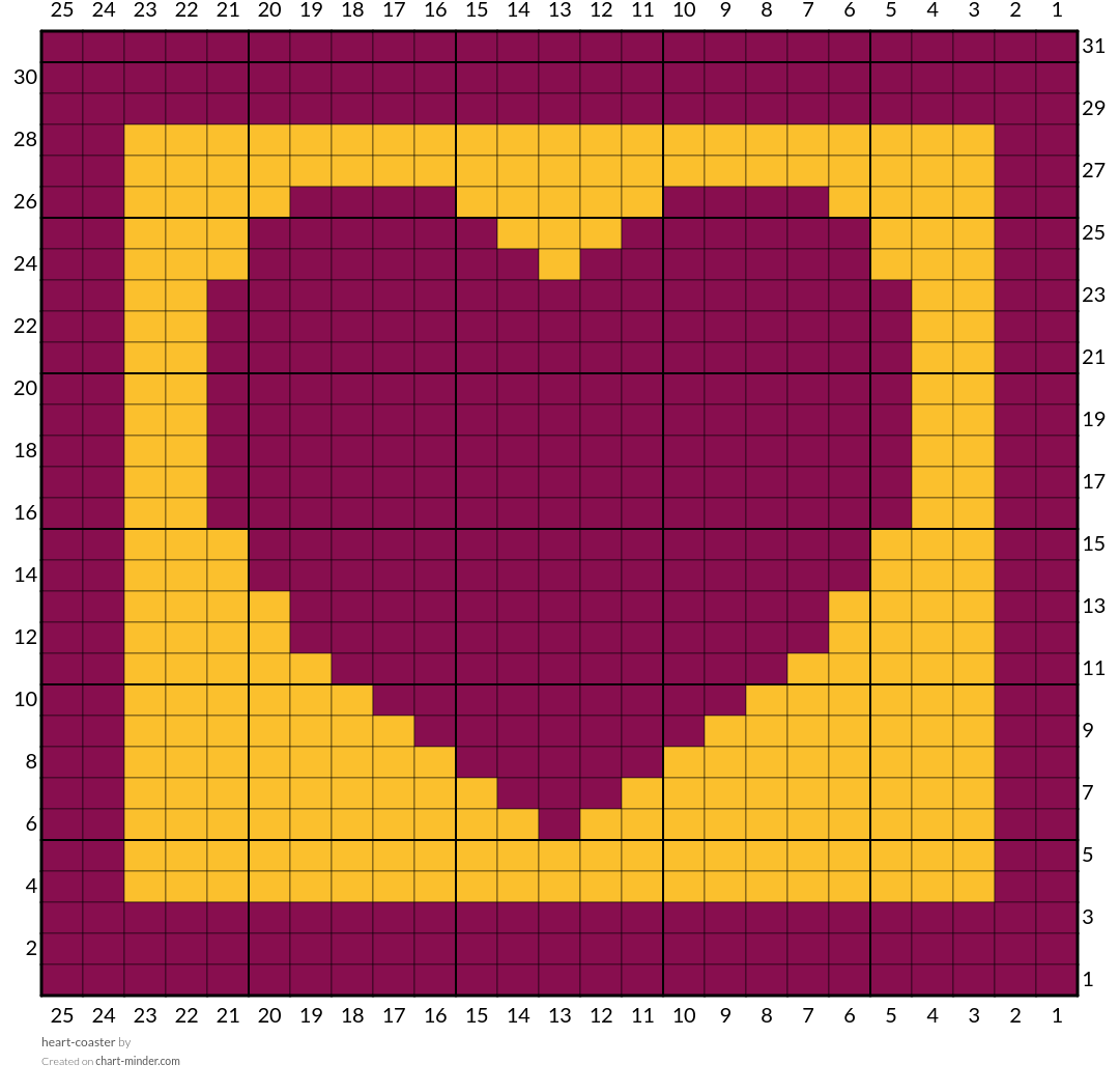 heart-coaster