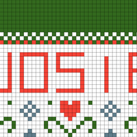 Josie's Stocking Name Portion