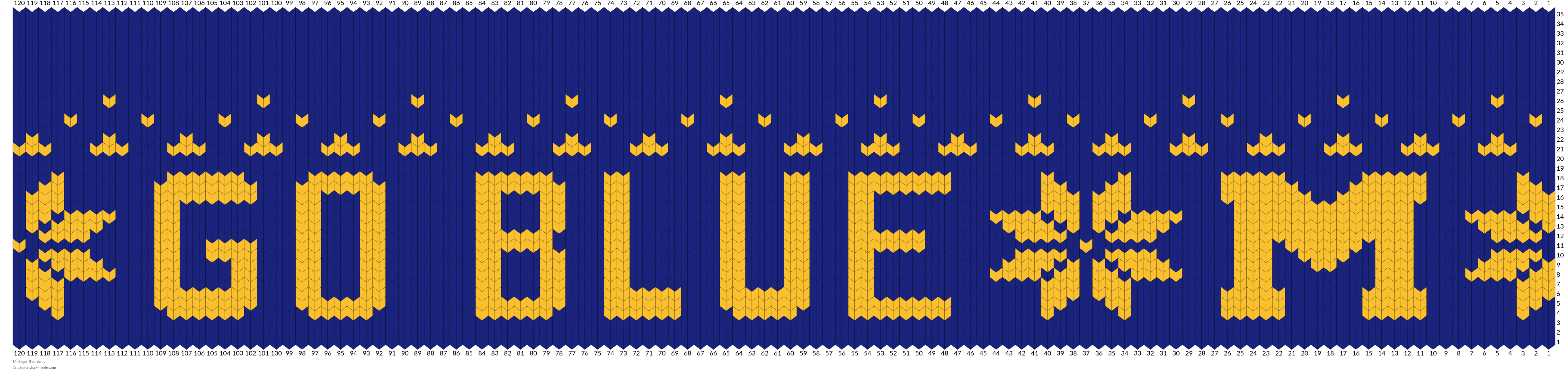 Michigan Beanie