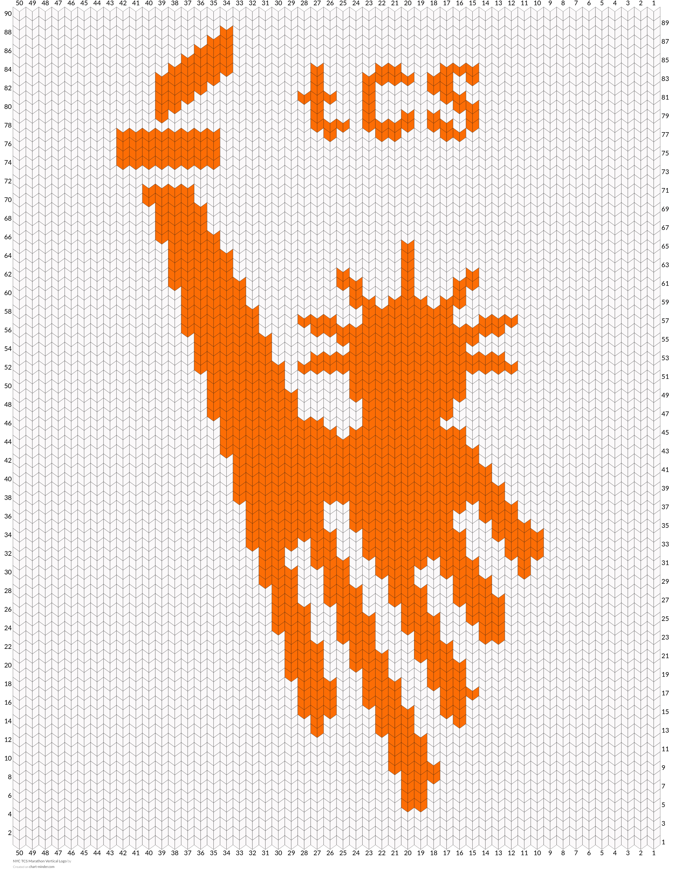 NYC TCS Marathon Vertical Logo