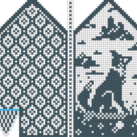 Copy of Dog mitten front