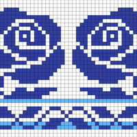 Blaue Rose Chart 02A