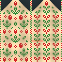 Lingonvantar blad vänster