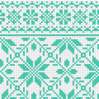 Fair Isle Snowflakes