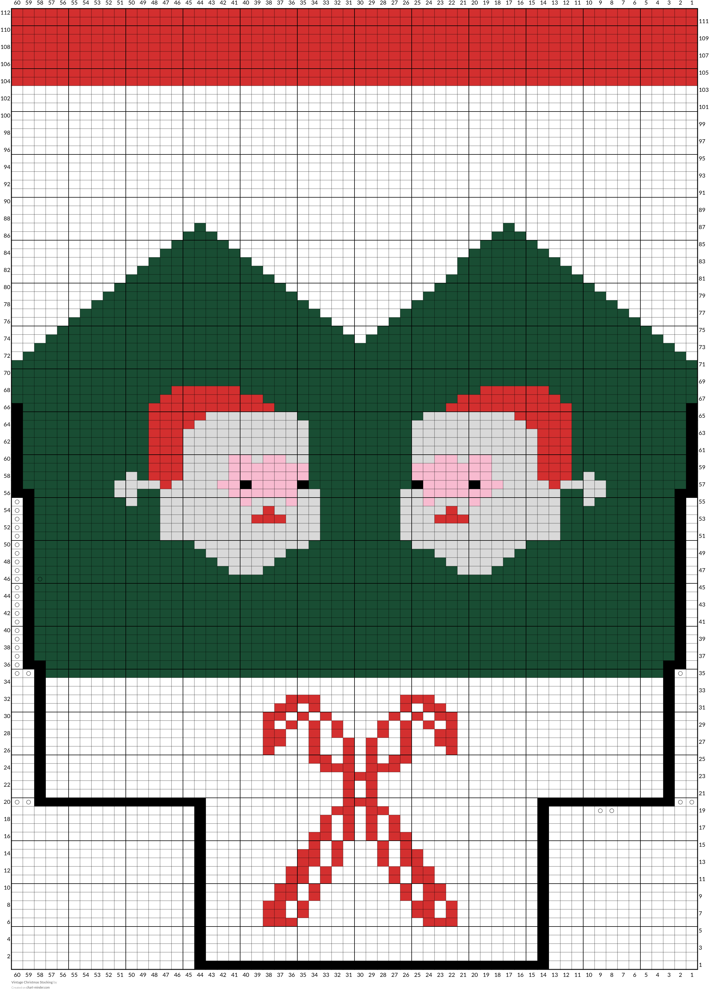 Vintage Christmas Stocking