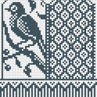 bird2 mitten - medR