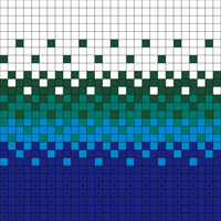 5 color ombre